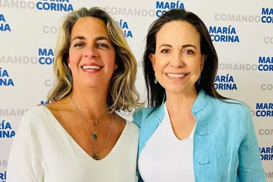 Magalli Meda y Mara Corina Machado