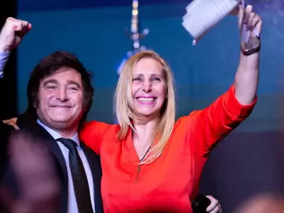 Javier y Karina Milei