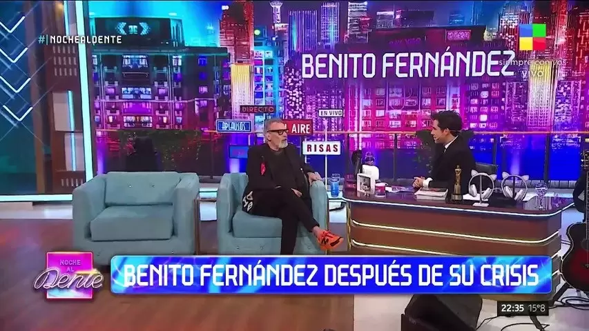 Benito Fernndez rompi el silencio tras su internacin