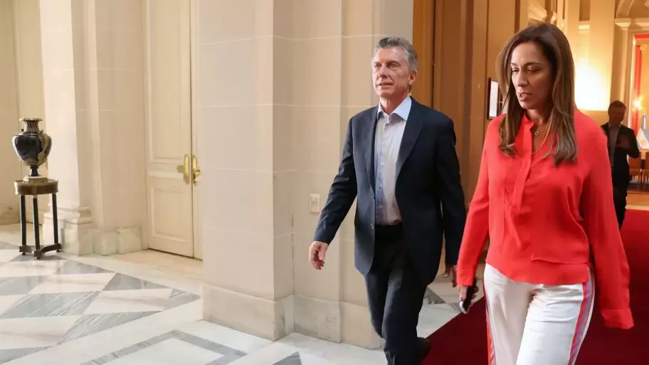 Mauricio Macri y Mara Eugenia Vidal