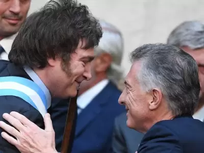 Javier Milei y Mauricio Macri