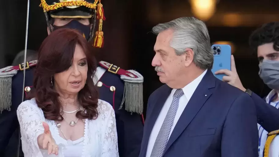 Cristina Fernndez de Kirchner y Alberto Fernndez