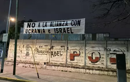 No a la alianza con Ucrania e Israel