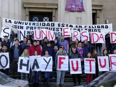 Una vez ms , la universidad publica se vio atentado por las medidas del actual gobierno