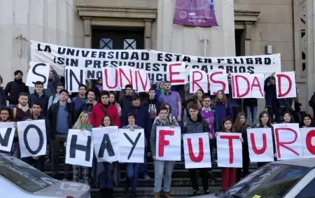 Una vez ms , la universidad publica se vio atentado por las medidas del actual gobierno