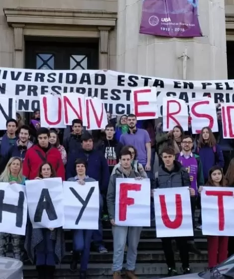 Una vez ms , la universidad publica se vio atentado por las medidas del actual gobierno