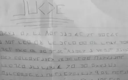 La adolescente entreg una carta encriptada confesando quin era su abusador