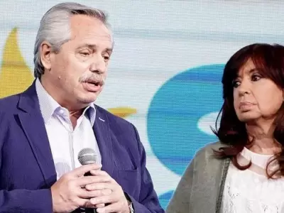 Alberto Fernndez y Cristina Kirchner