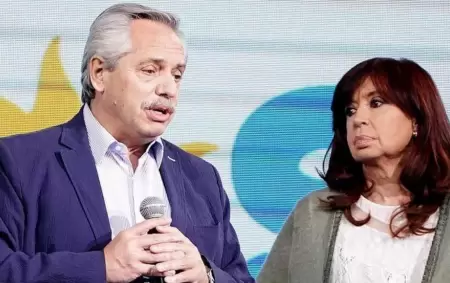 Alberto Fernndez y Cristina Kirchner