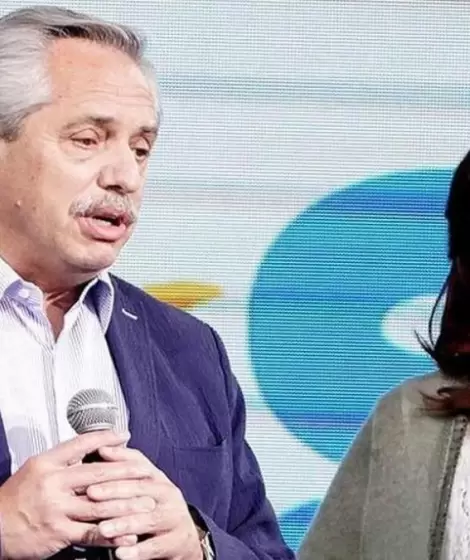 Alberto Fernndez y Cristina Kirchner