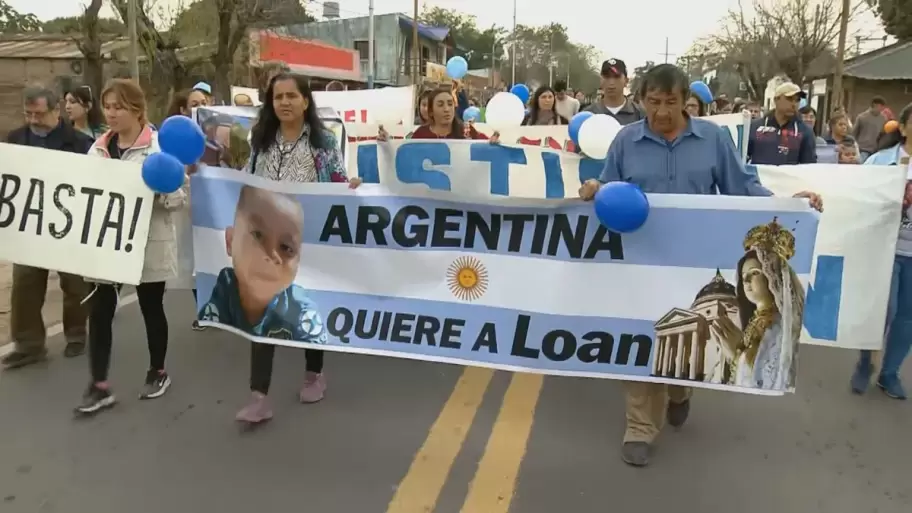 La familia de Loan realiz una nueva marcha en pedido de justicia