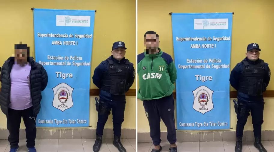 Roldan Axel Ezequiel y a Fernando Gastn Gmez fueron detenidos