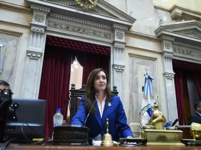 Victoria Villarruel es la presidenta del Senado Nacional.