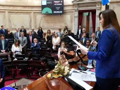 Vicky Villarruel en el Senado