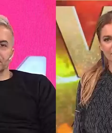 ngel de Brito y Karina Mazzocco expusieron una nueva guerra en Amrica TV.