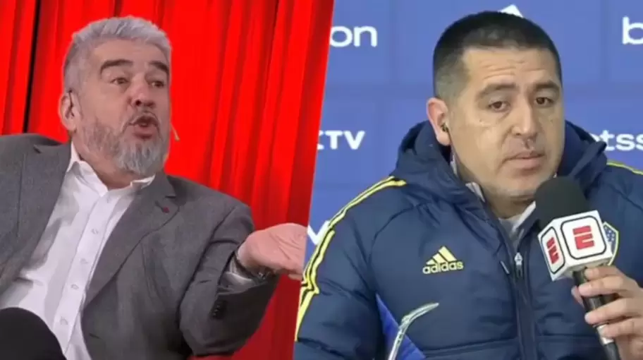 El Chavo Fucks y Juan Romn Riquelme