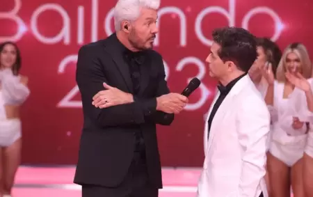 Marcelo Tinelli y ngel De Brito