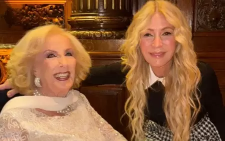 Mirtha Legrand acompaa a Cris Morena en su nueva propuesta