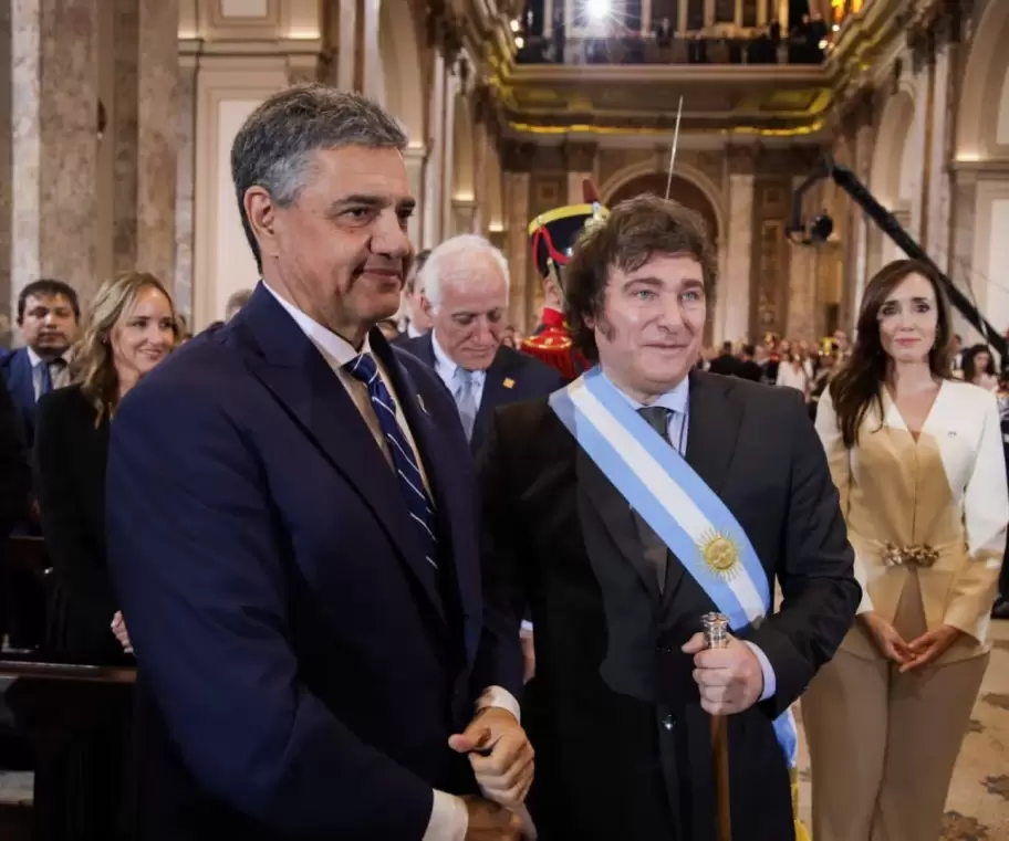 Jorge Macri y Javier Milei