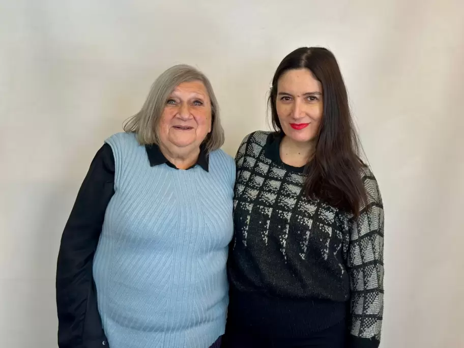 Cristina Maresca y Mariela Asensio, protagonistas de El Cuerpo Anmico.