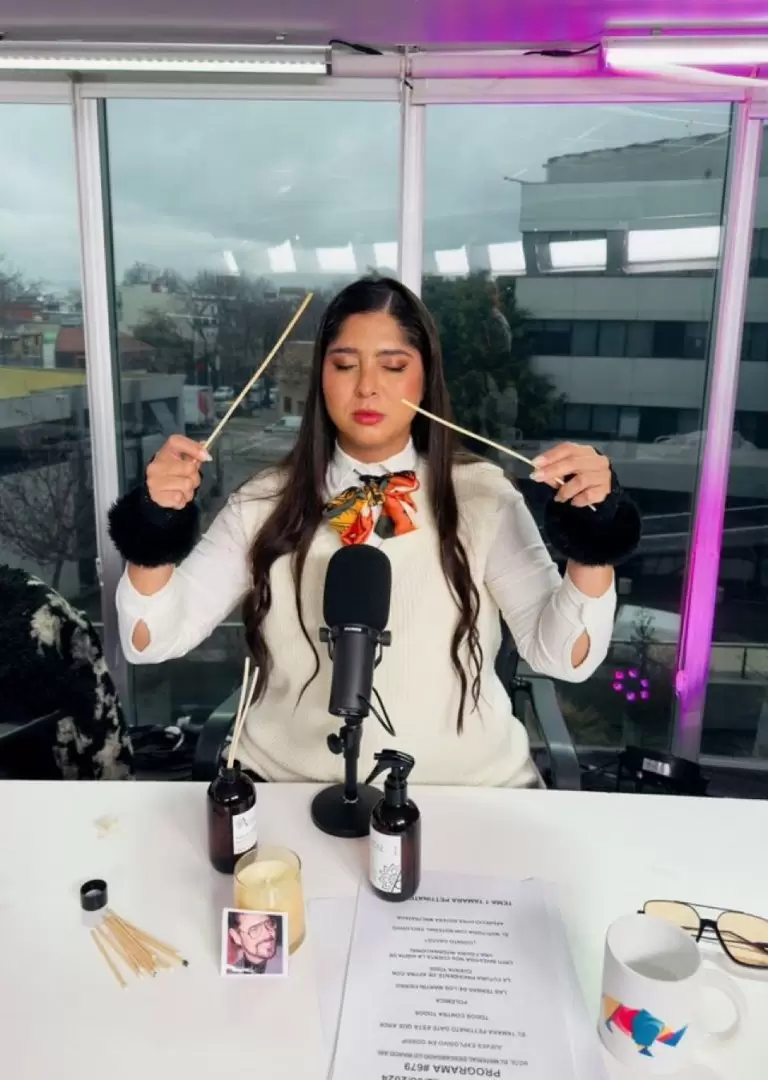 Flor Cabrera comparte su ritual para ahuyentar las malas vibras de los medios