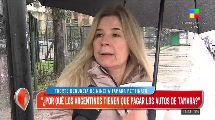 Mercedes Ninci indignada por los los tratos VIP que recibi Tamara Pettinato