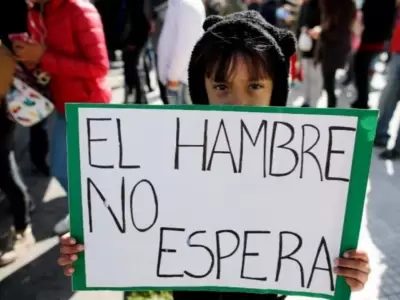 "El hambre no espera"