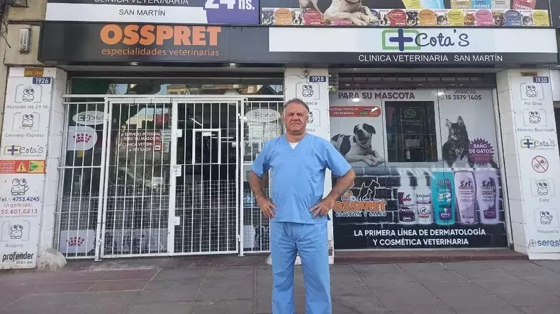 Gabriel Terceiro, veterinario acusado de mala praxis