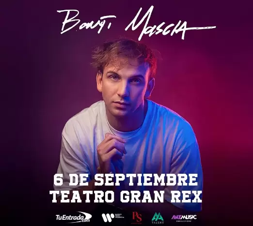 Bautista Mascia llega al Gran Rex