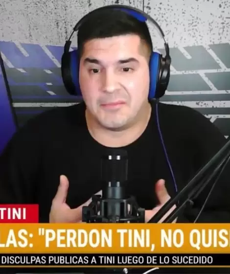 EL periodista se burl del cuerpo de Tini