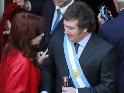 Javier Milei y Cristina Kirchner