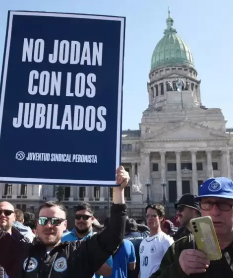 Javier Milei se enfrenta a los jubilados