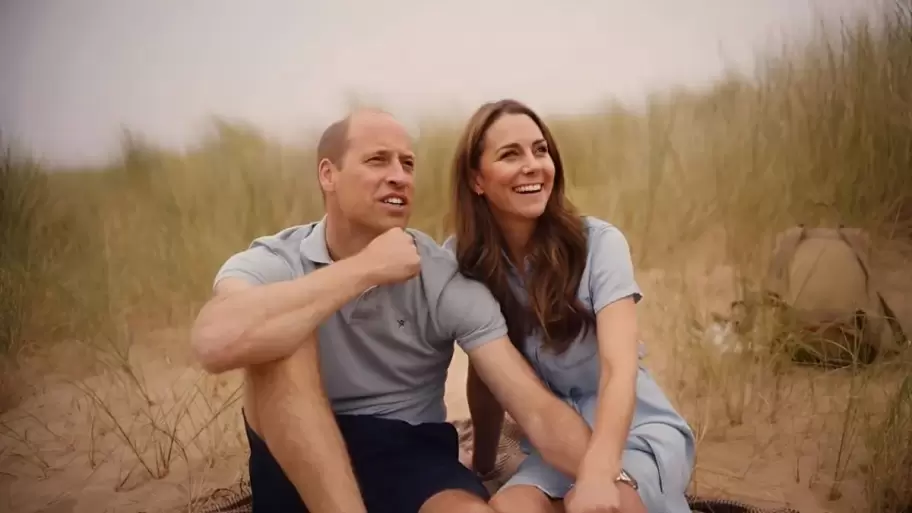 Kate Middleton junto a su marido, el prncipe Guillermo