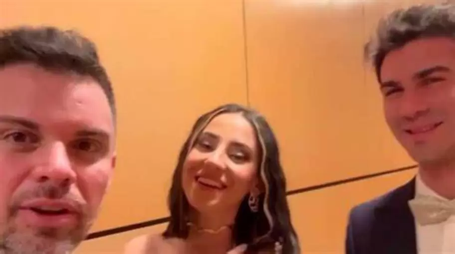 El incomodo momento que vivi el periodista con los ex hermanitos