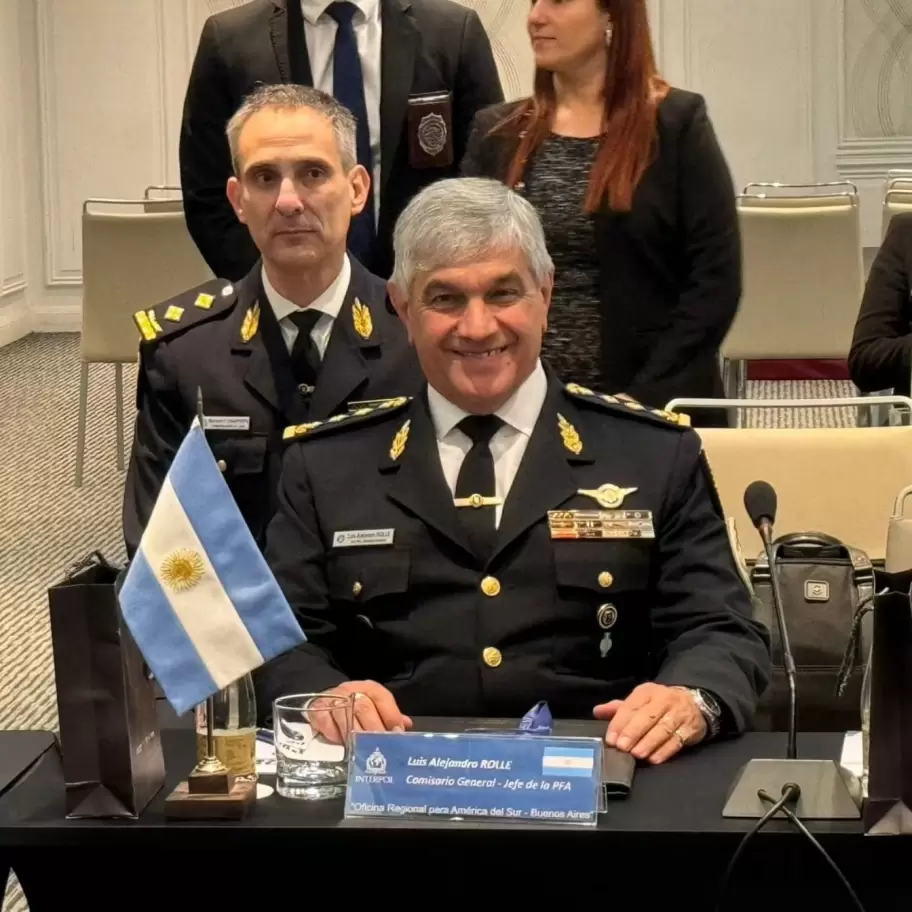 Luis Alejandro Rolle, el jefe de la Polica Federal