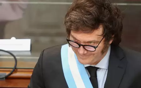 Javier Milei en el Congreso