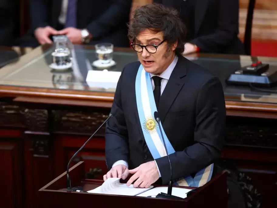 El Presidente brind un discurso en el Congreso donde present el Presupuesto 2025.