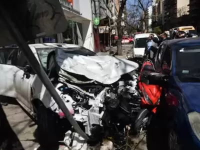 Choque masivo en Crdoba