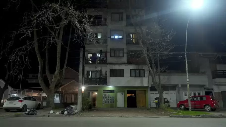 Edificio donde funcionaba la red de trata