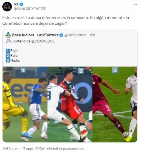 El tuit de SangreXeneize que ofendi a ESPN