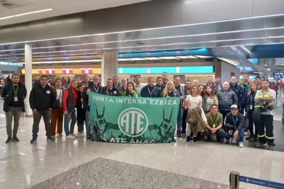 Trabajadores aeronuticos