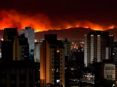 Se agravan los focos de incendio en distintos puntos de las sierras