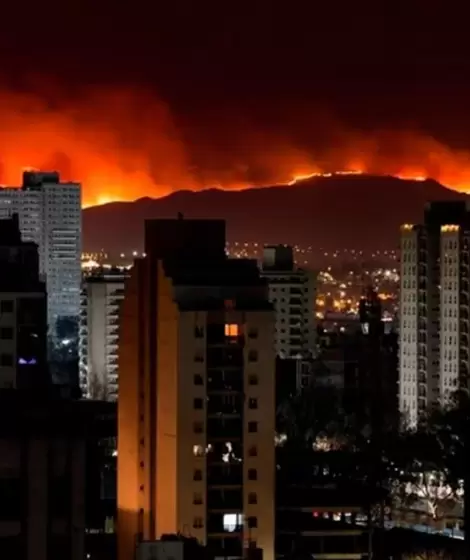 Se agravan los focos de incendio en distintos puntos de las sierras