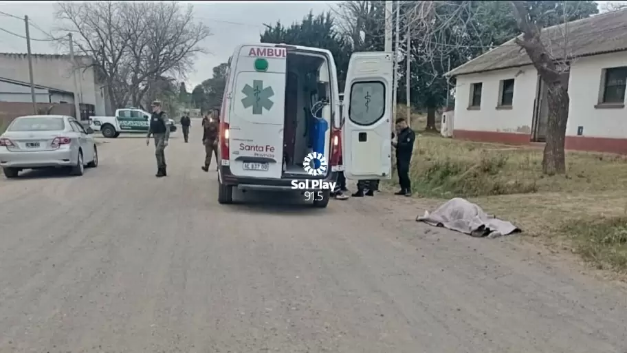 Momentos posteriores a la muerte de la trabajadora