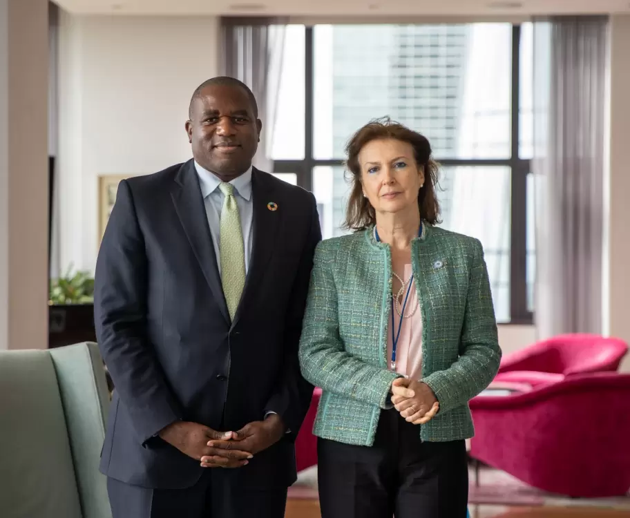 David Lammy Y Diana Mondino