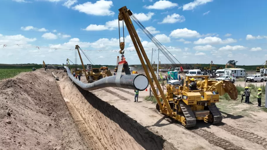 El gasoducto Nstor Kirchner se realiza con financiamiento chino