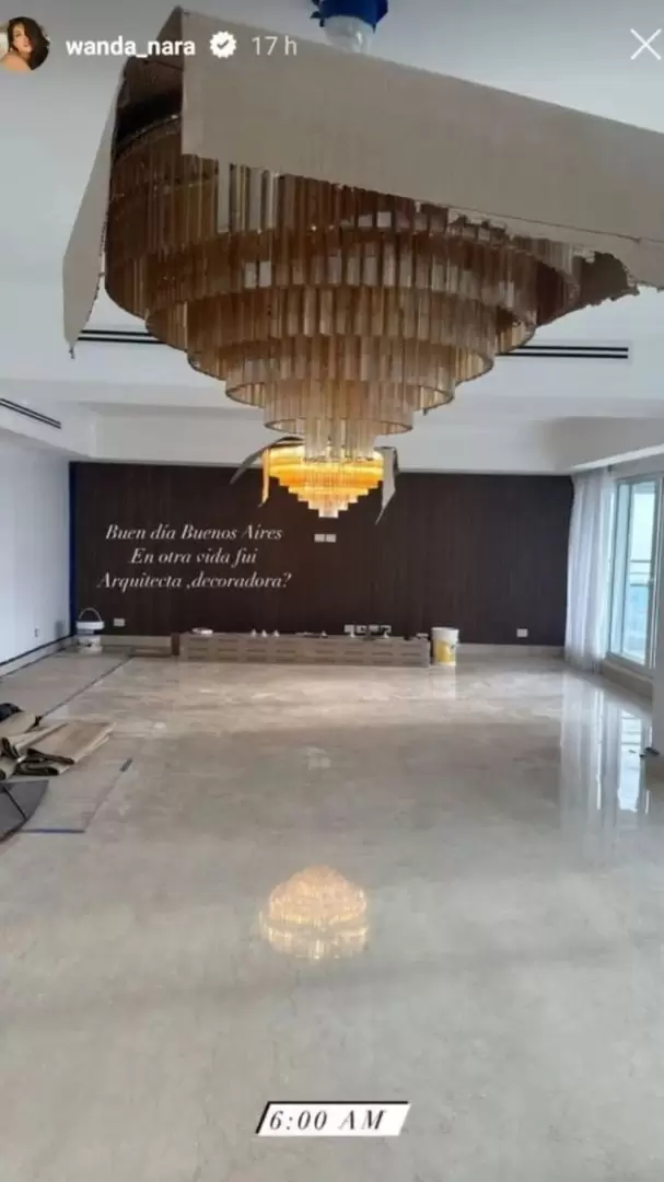 El nuevo departamento de Wanda Nara en el Chateau Libertador