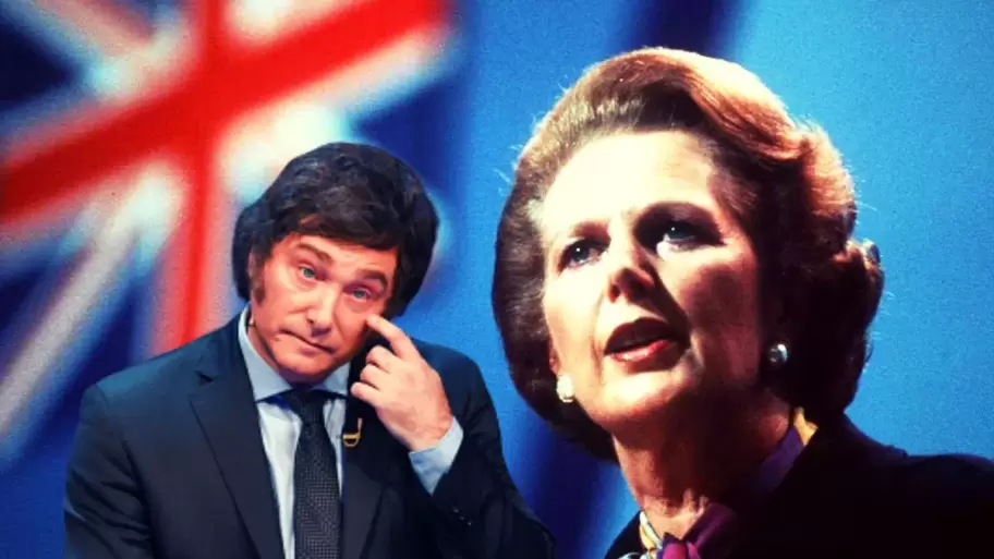 Milei se declaró admirador de Margaret Thatcher
