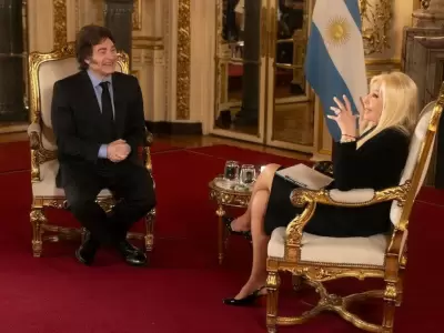 Susana Gimnez habl con Javier Milei en la Casa Rosada