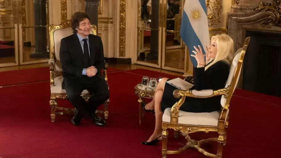 Susana Gimnez habl con Javier Milei en la Casa Rosada